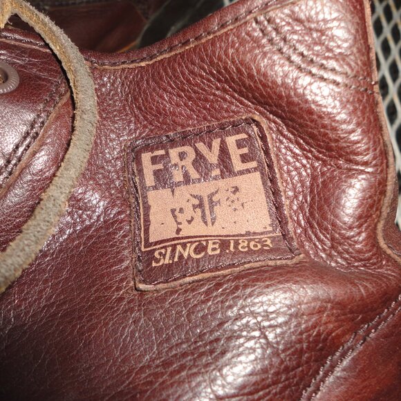 FRYE Brown Leather Men's Chukka Boots Size 13 - Picture 4 of 9